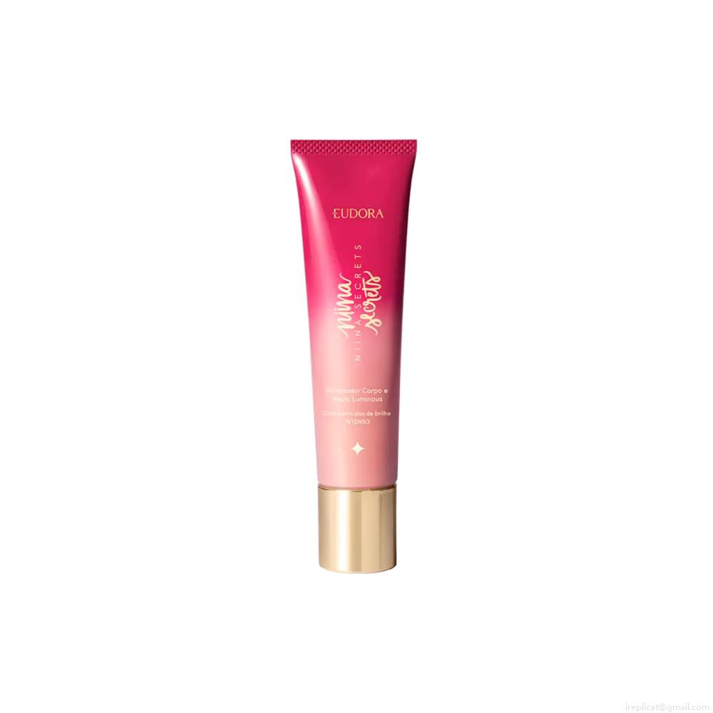 Iluminador Corpo e Rosto Eudora Niina Secrets Luminous 60 ml