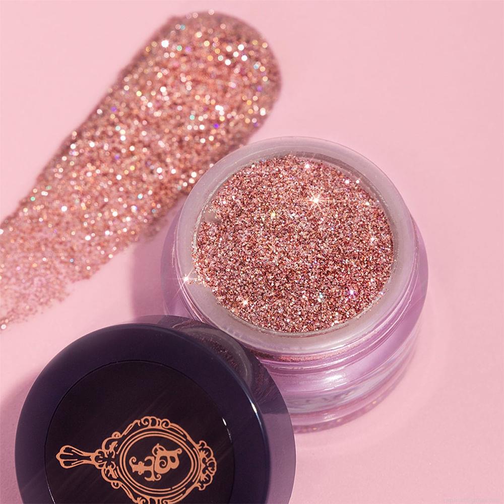 Glitter em Pó Cintilante Bruna Tavares BT Glitter Rosé Gleam 3 g