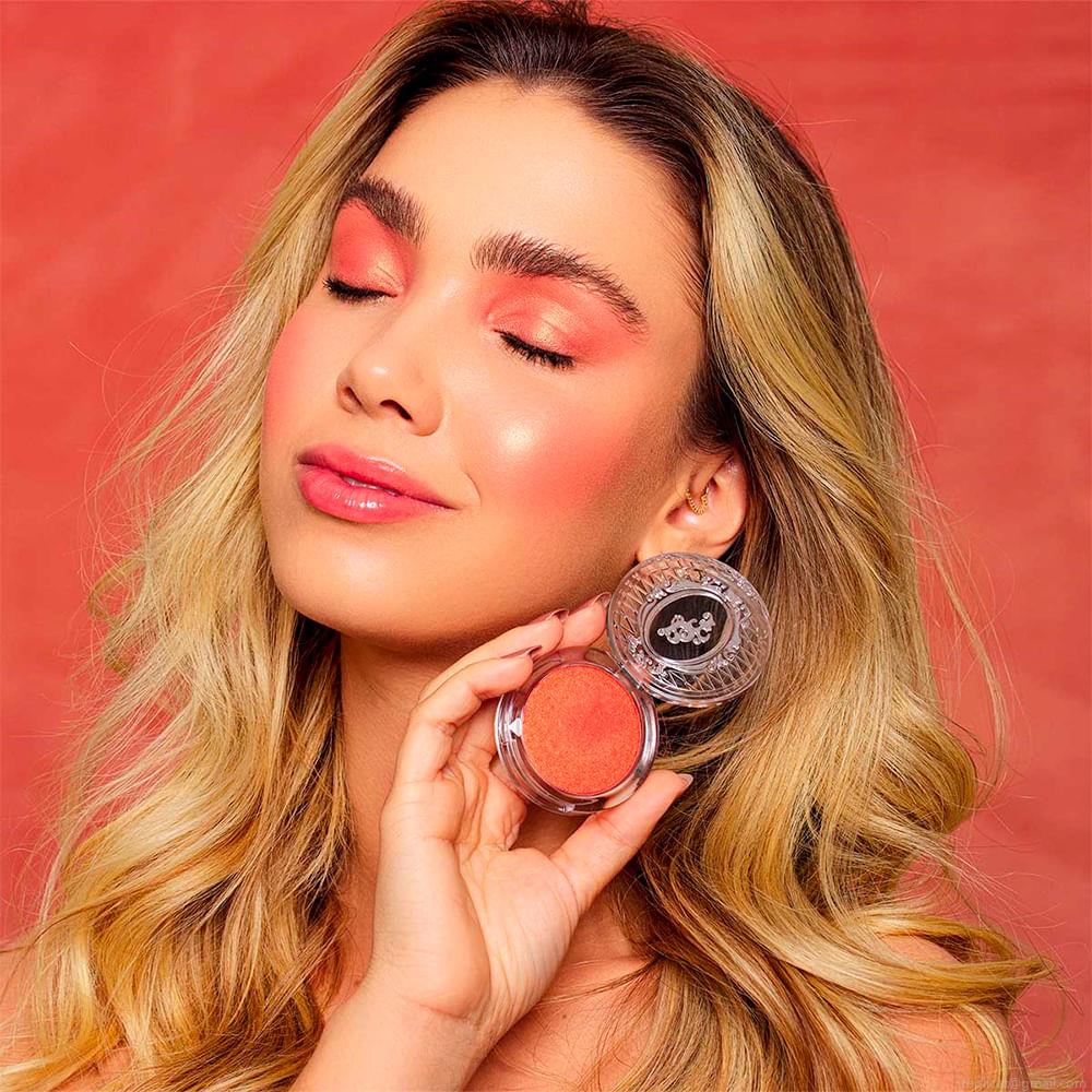 Blush Compacto em Pó Bruna Tavares BT Shimmer Madagascar 5 g