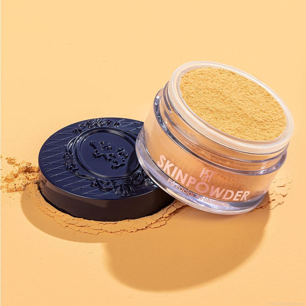 Pó Solto Aveludado Bruna Tavares BT Skinpowder Unique Amber 15 g