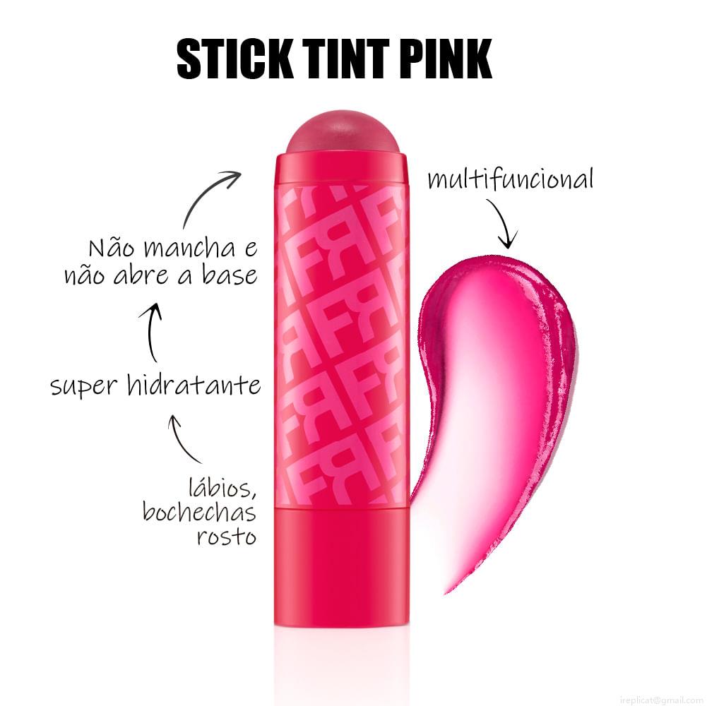 Lip Balm Hidratante Fran By Franciny Ehlke Stick Tint Pink 6,3 g