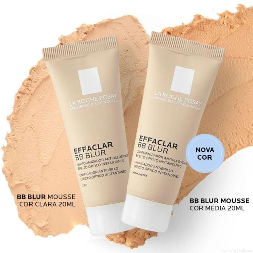 BB Cream Mousse Uniformizador La Roche-Posay Effaclar Clara 20 ml