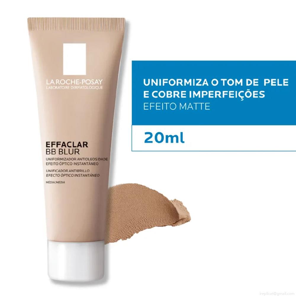 BB Cream Mousse Uniformizador La Roche-Posay Effaclar Média 20 ml