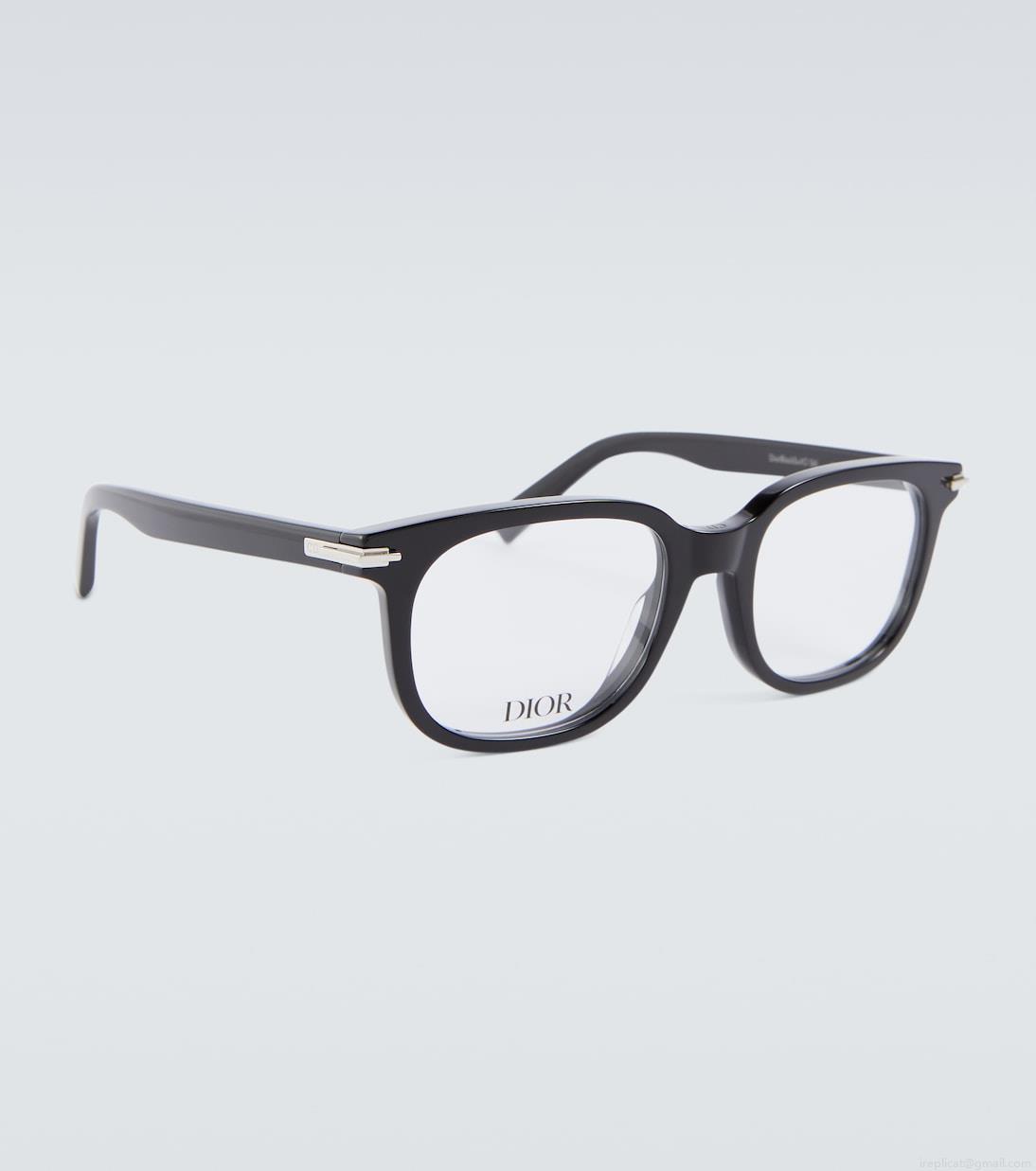 Dior EyewearDiorBlackSuitO S6I rounded glasses