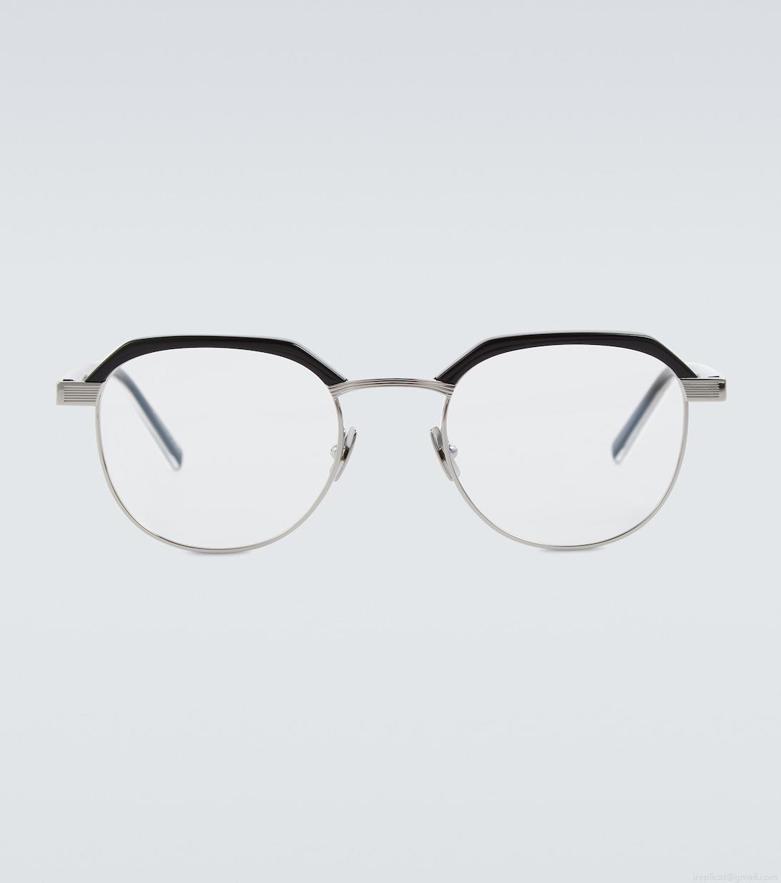 Saint LaurentSL 124 round glasses