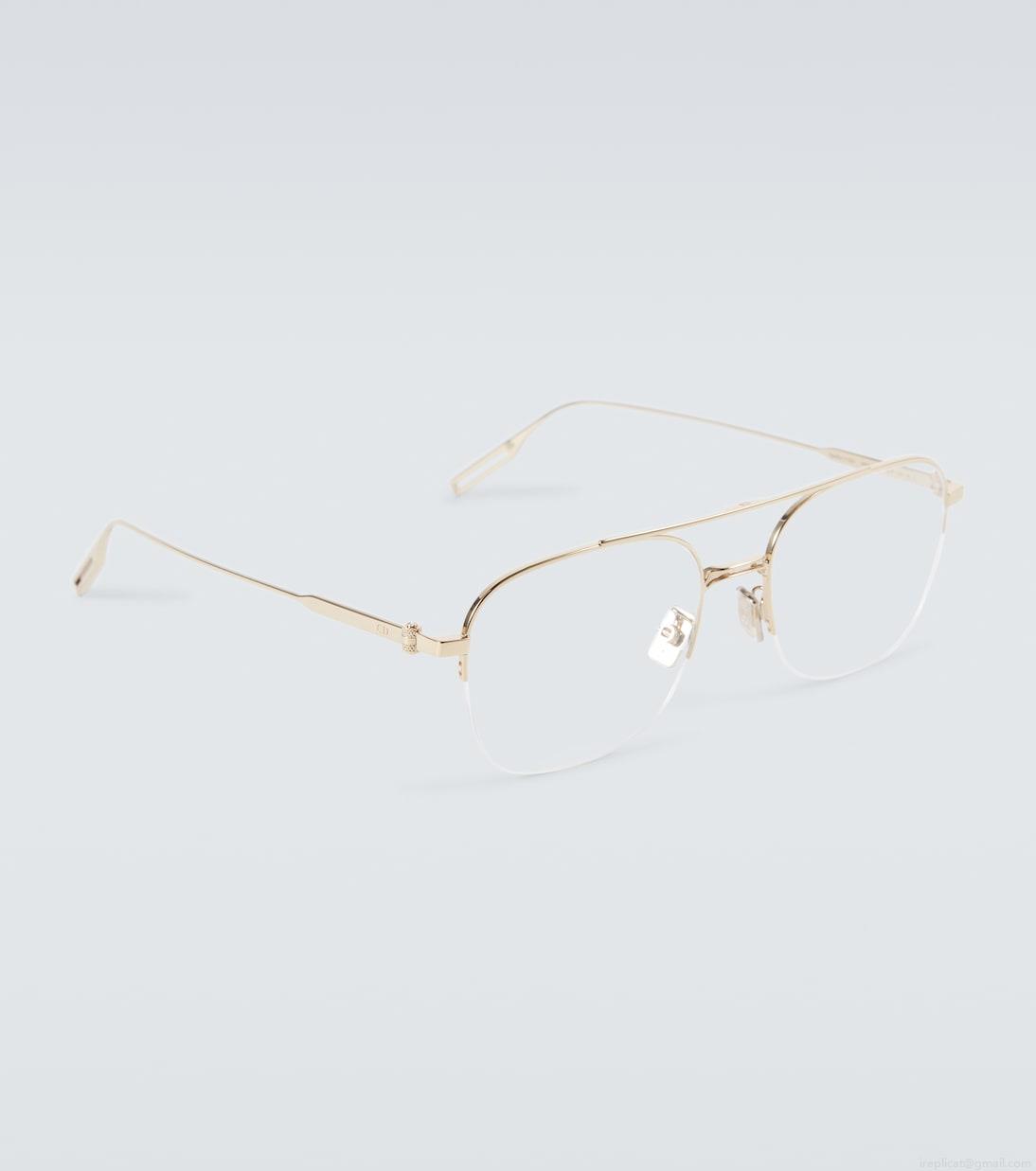 Dior EyewearNeoDiorO S5U aviator glasses