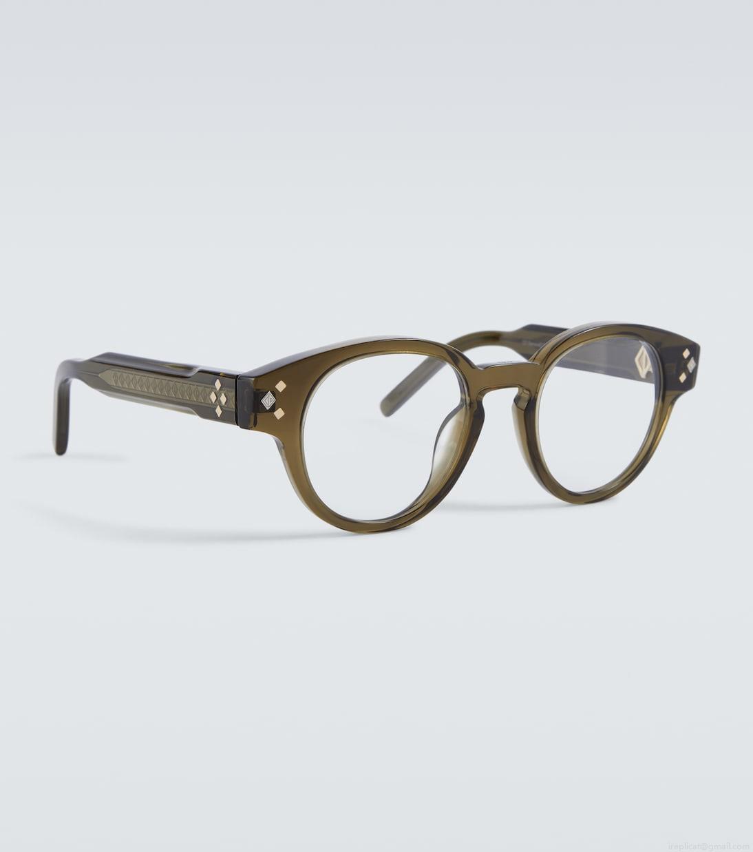 Dior EyewearCD DiamondO R1I round glasses