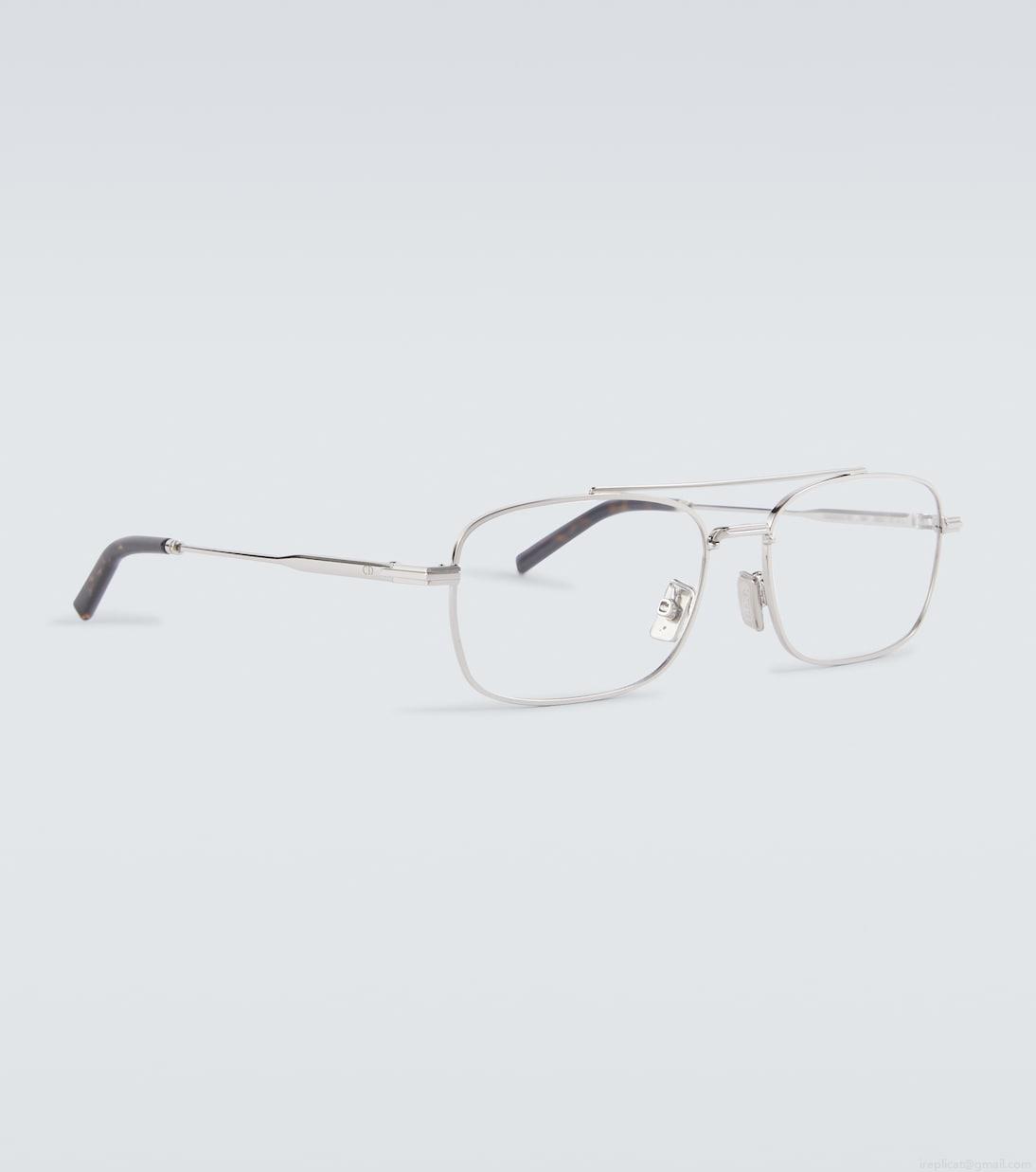 Dior EyewearDiorBlackSuitO N2U aviator glasses