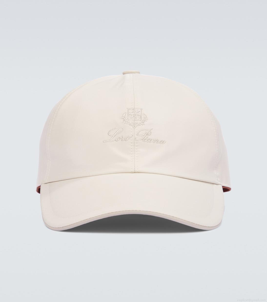 Loro PianaLogo baseball cap