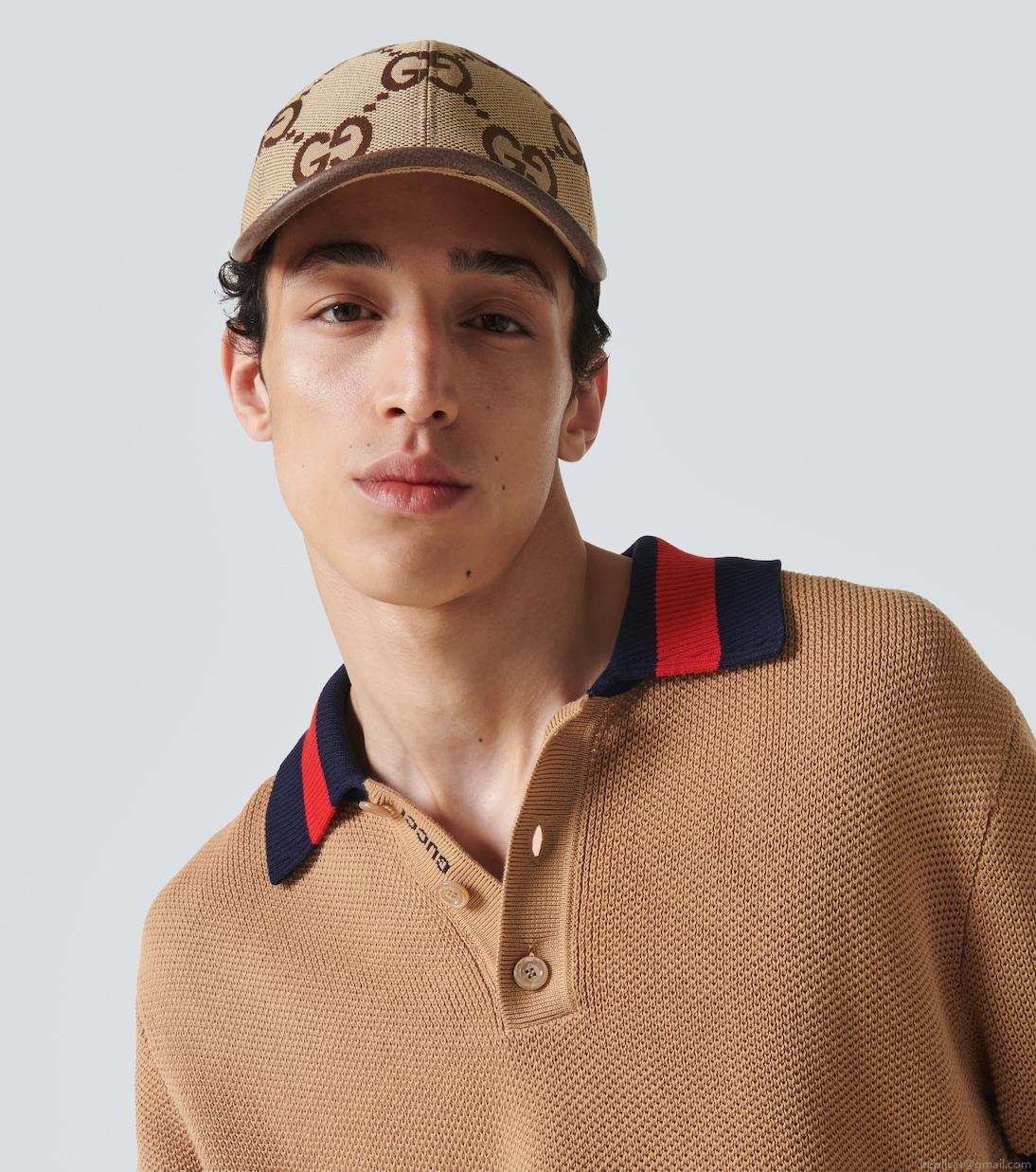 GucciMaxi GG canvas baseball cap