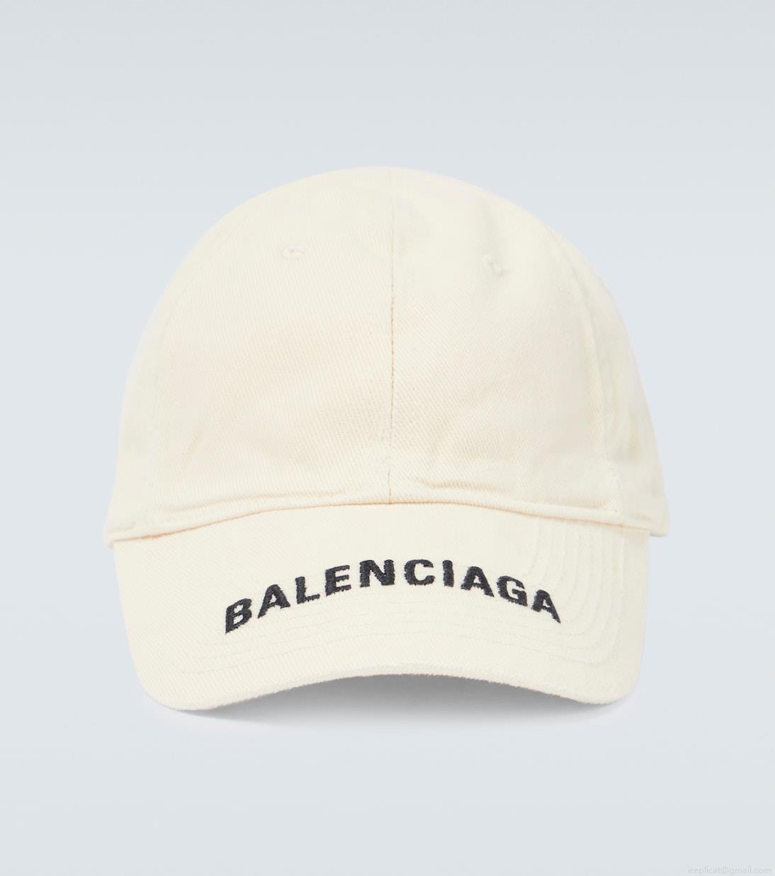 BalenciagaLogo cotton baseball cap