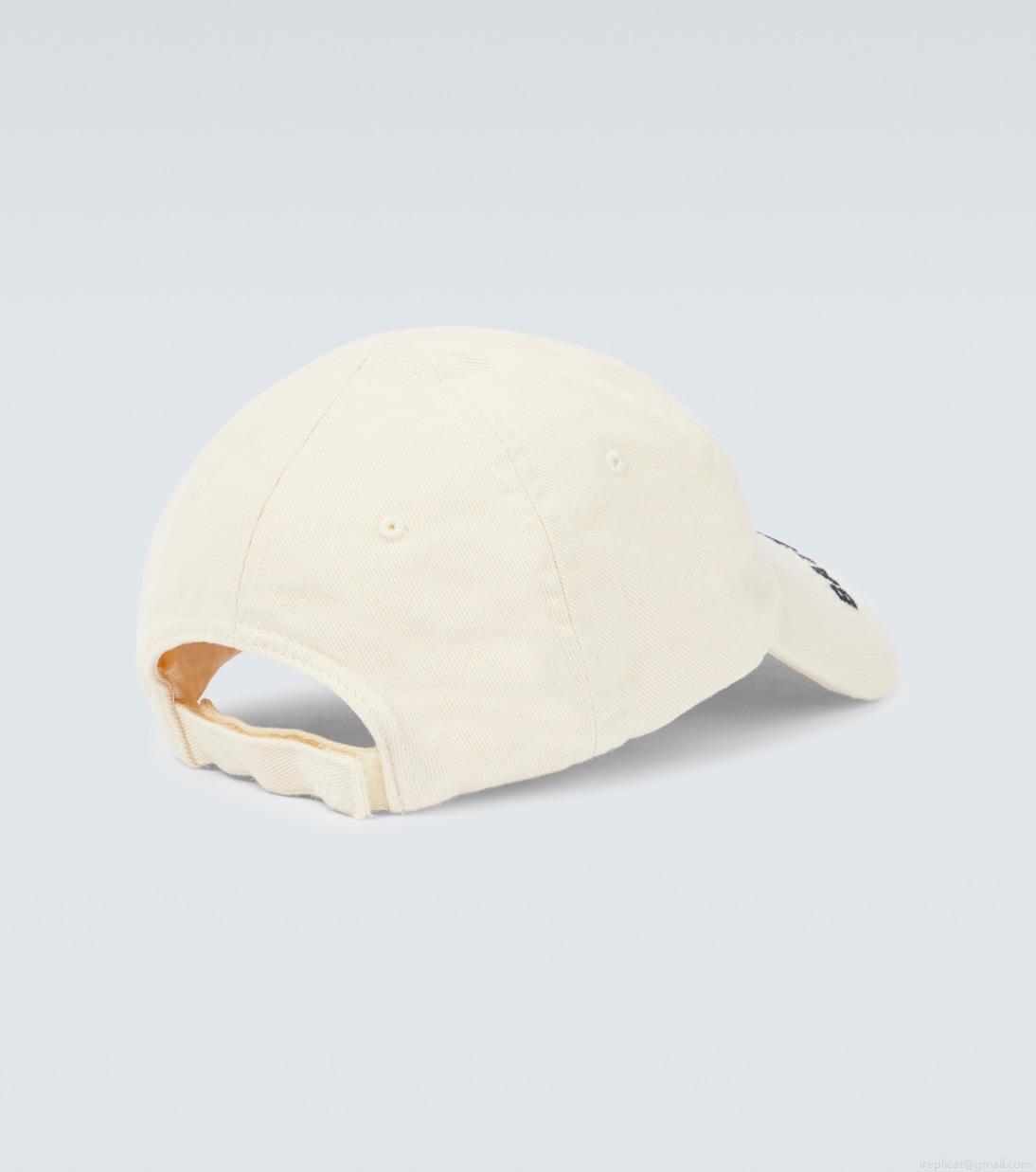 BalenciagaLogo cotton baseball cap