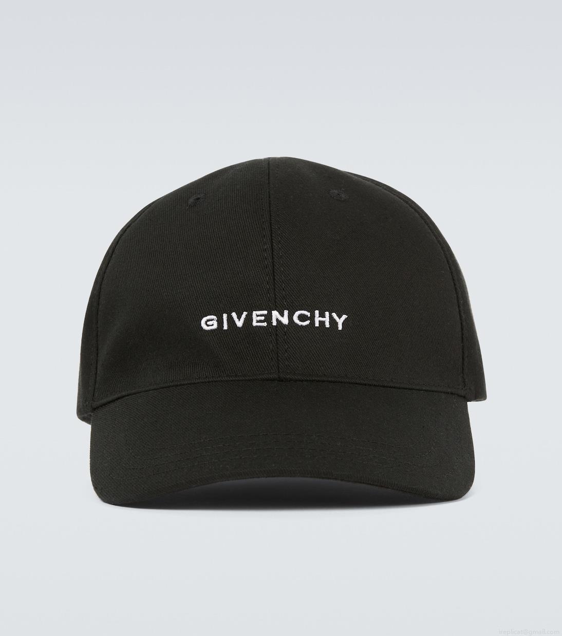 GivenchyCotton-blend logo cap