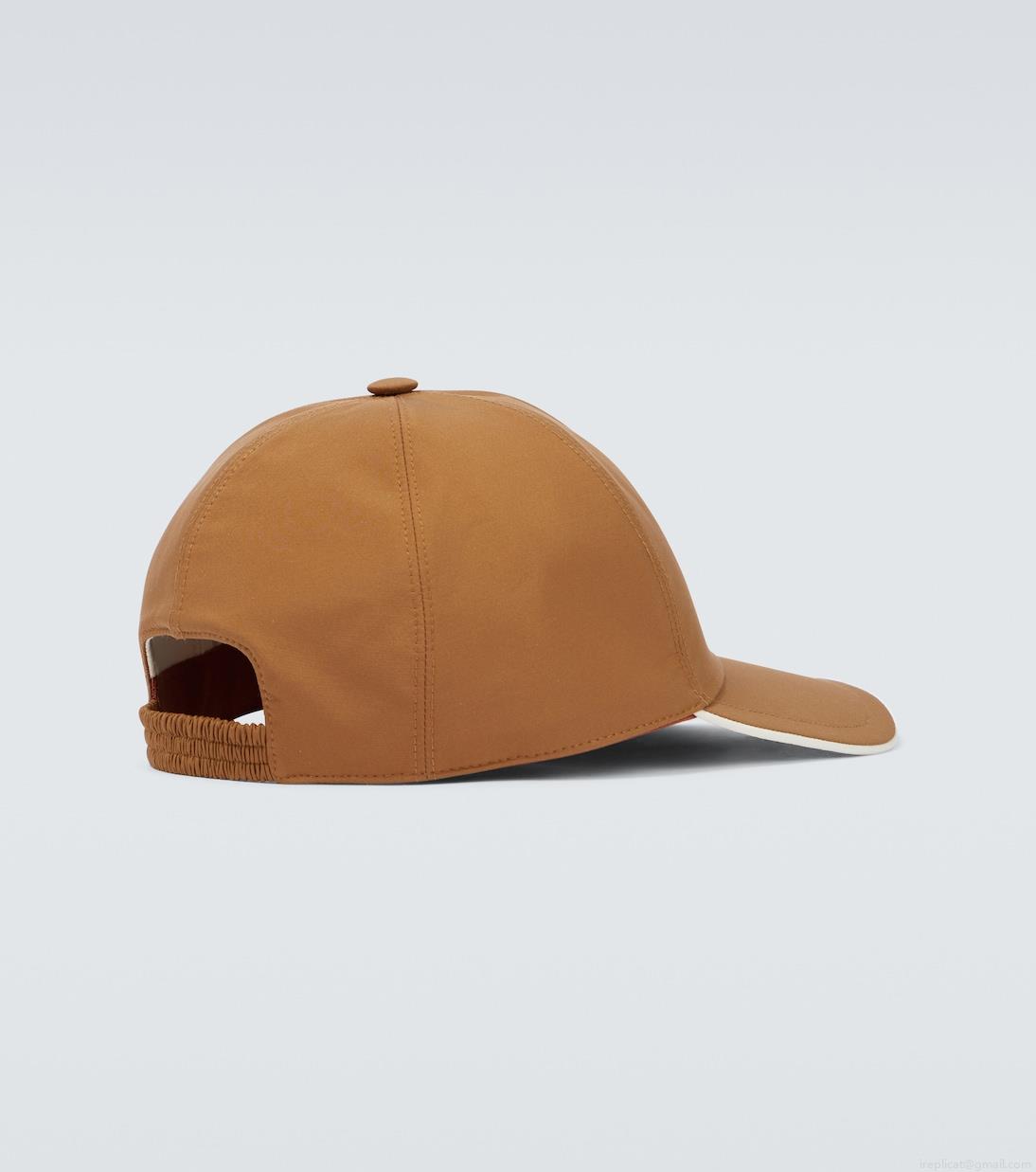 Loro PianaEmbroidered cap