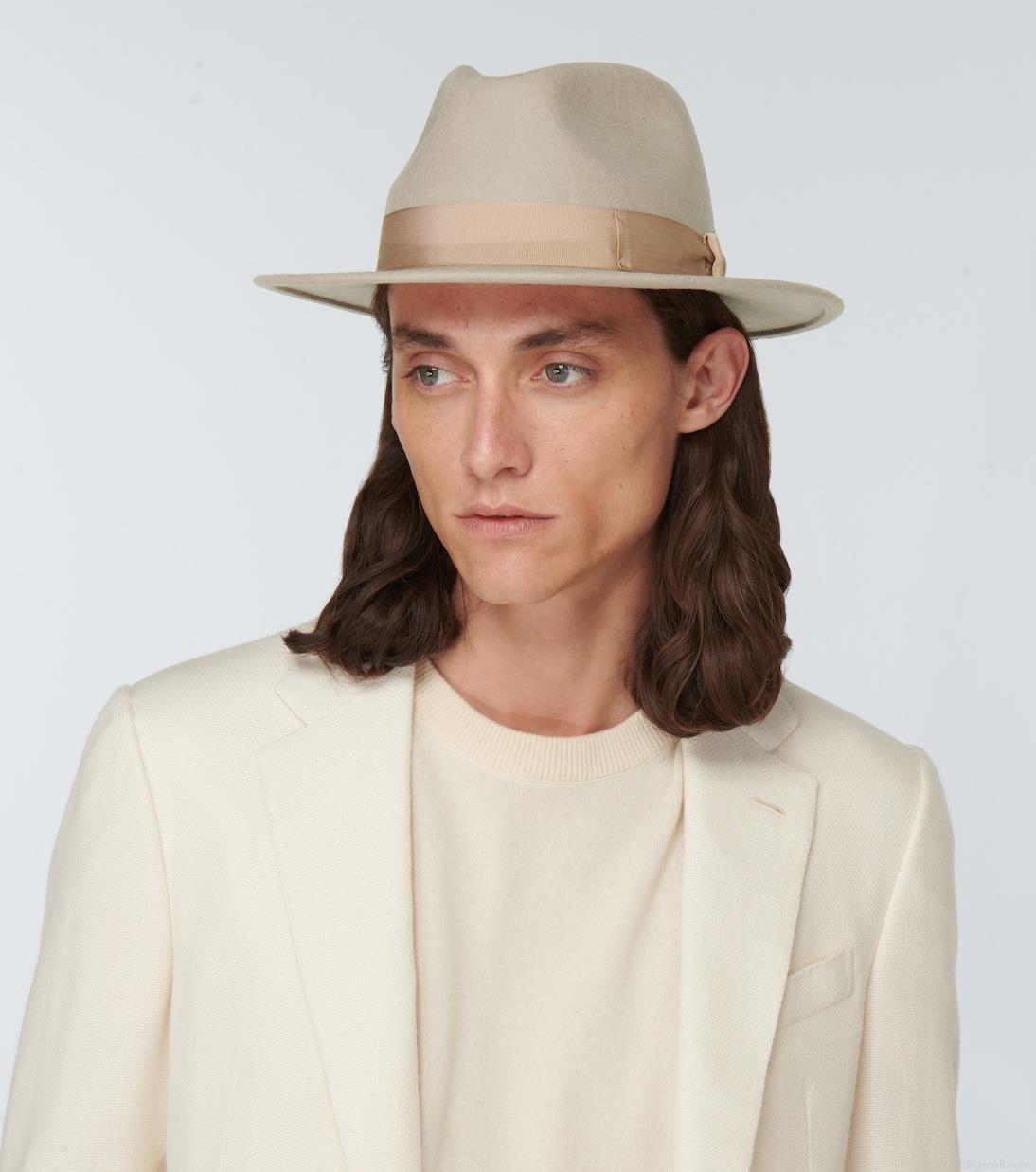 BorsalinoMacho felt Panama hat