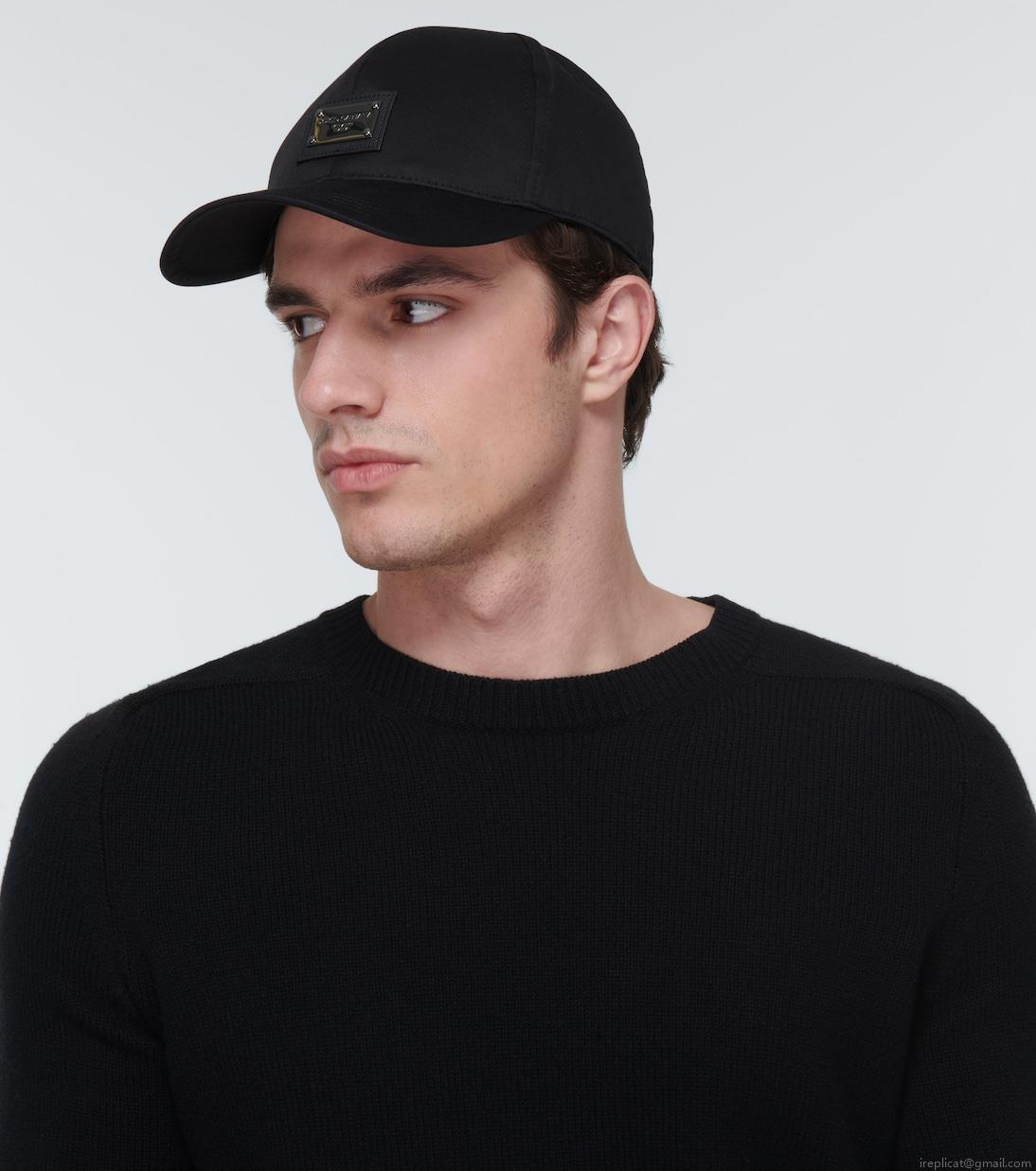 Dolce&GabbanaLogo cotton-blend baseball cap