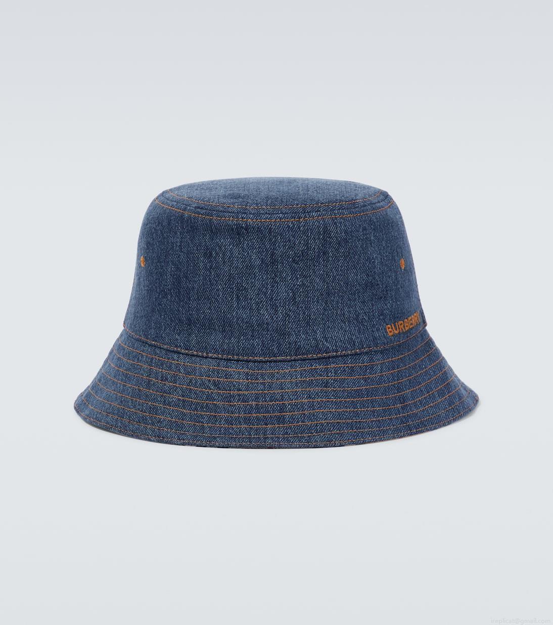 BurberryDenim bucket hat