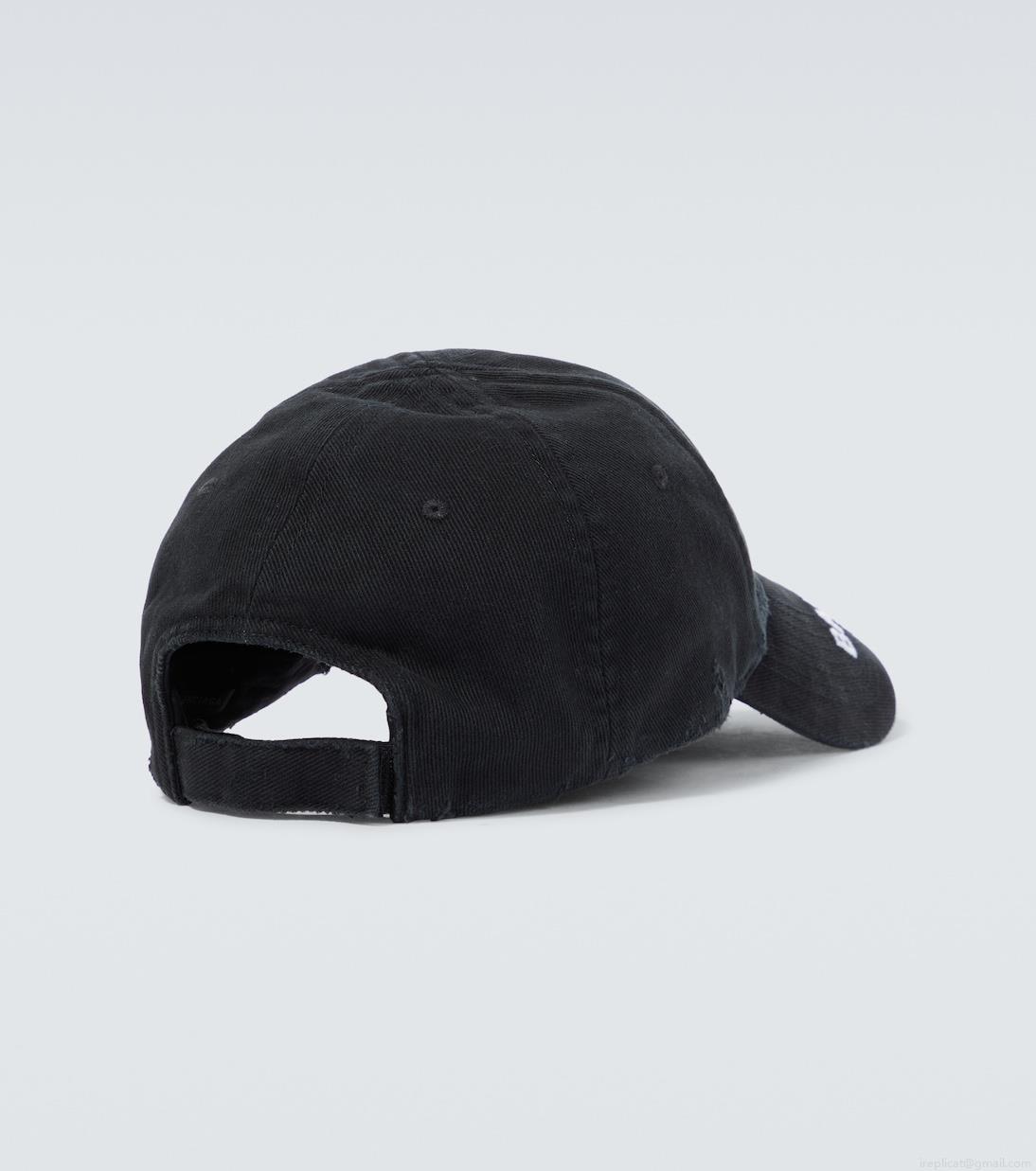 BalenciagaBB logo cotton cap