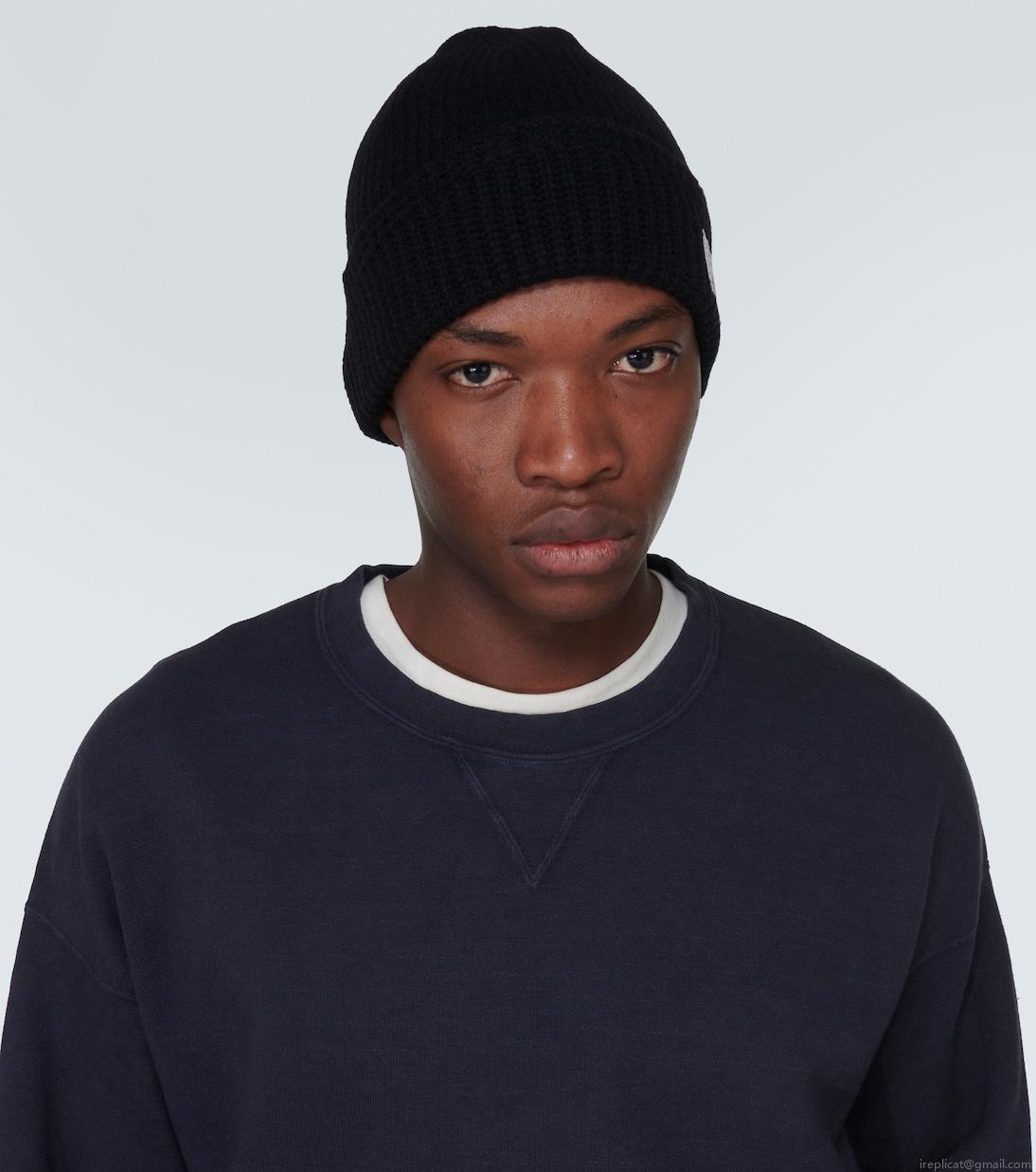 VisvimWool and cashmere blend beanie