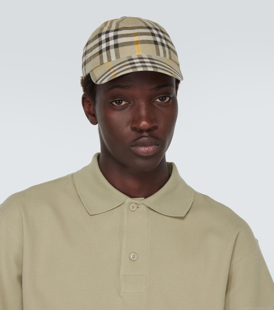 BurberryBurberry Check cotton baseball cap