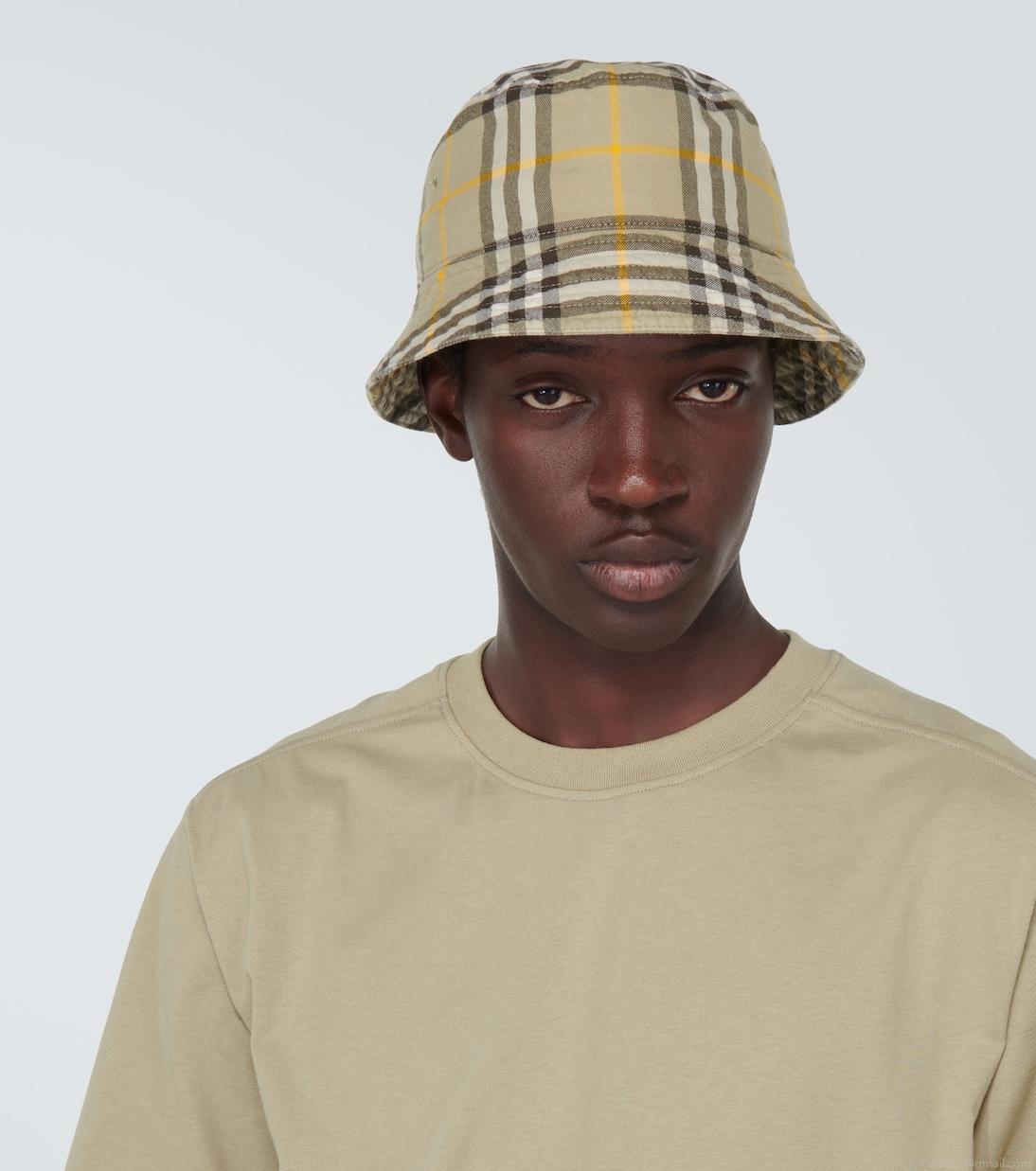 BurberryBurberry Check cotton bucket hat