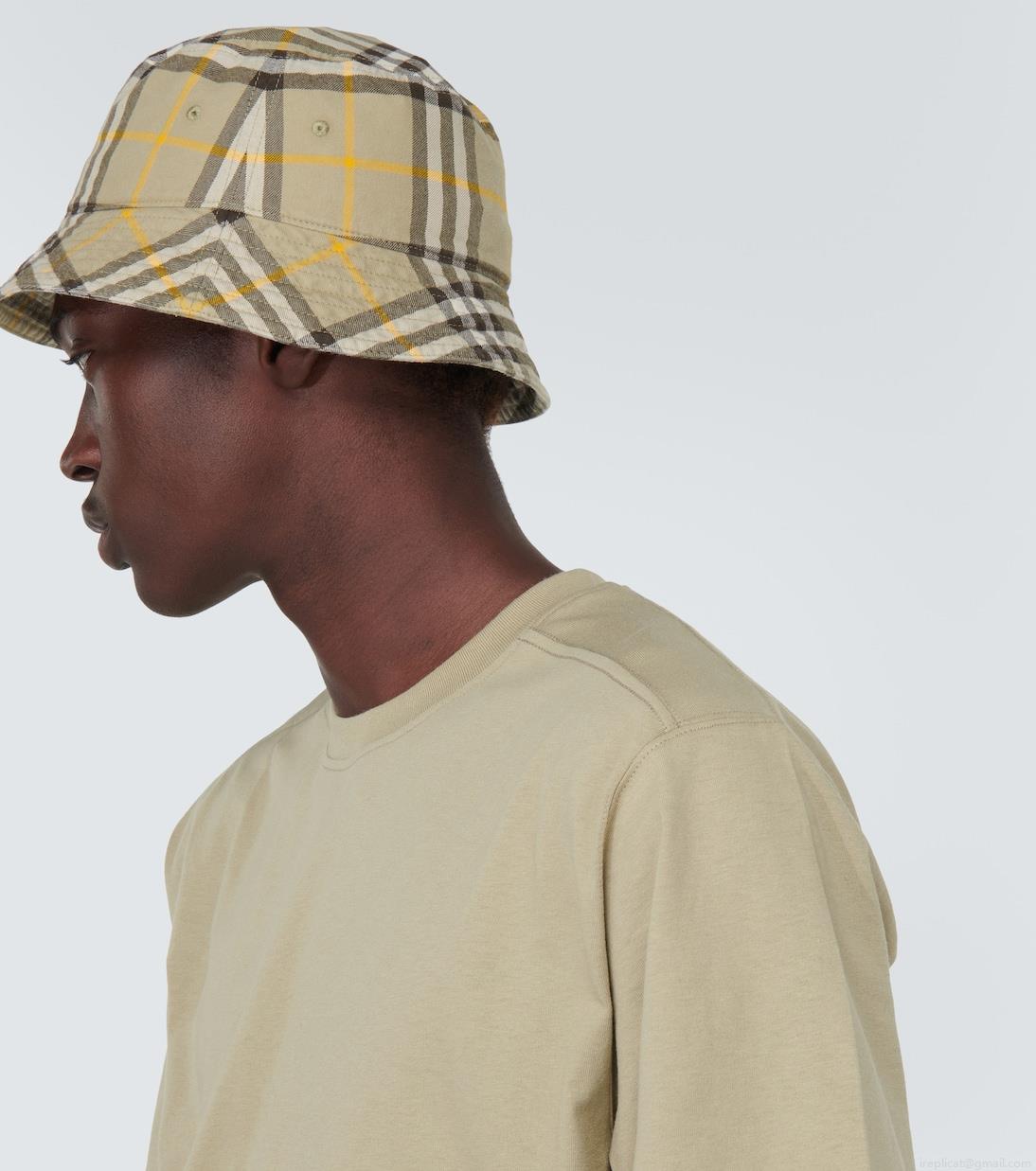 BurberryBurberry Check cotton bucket hat