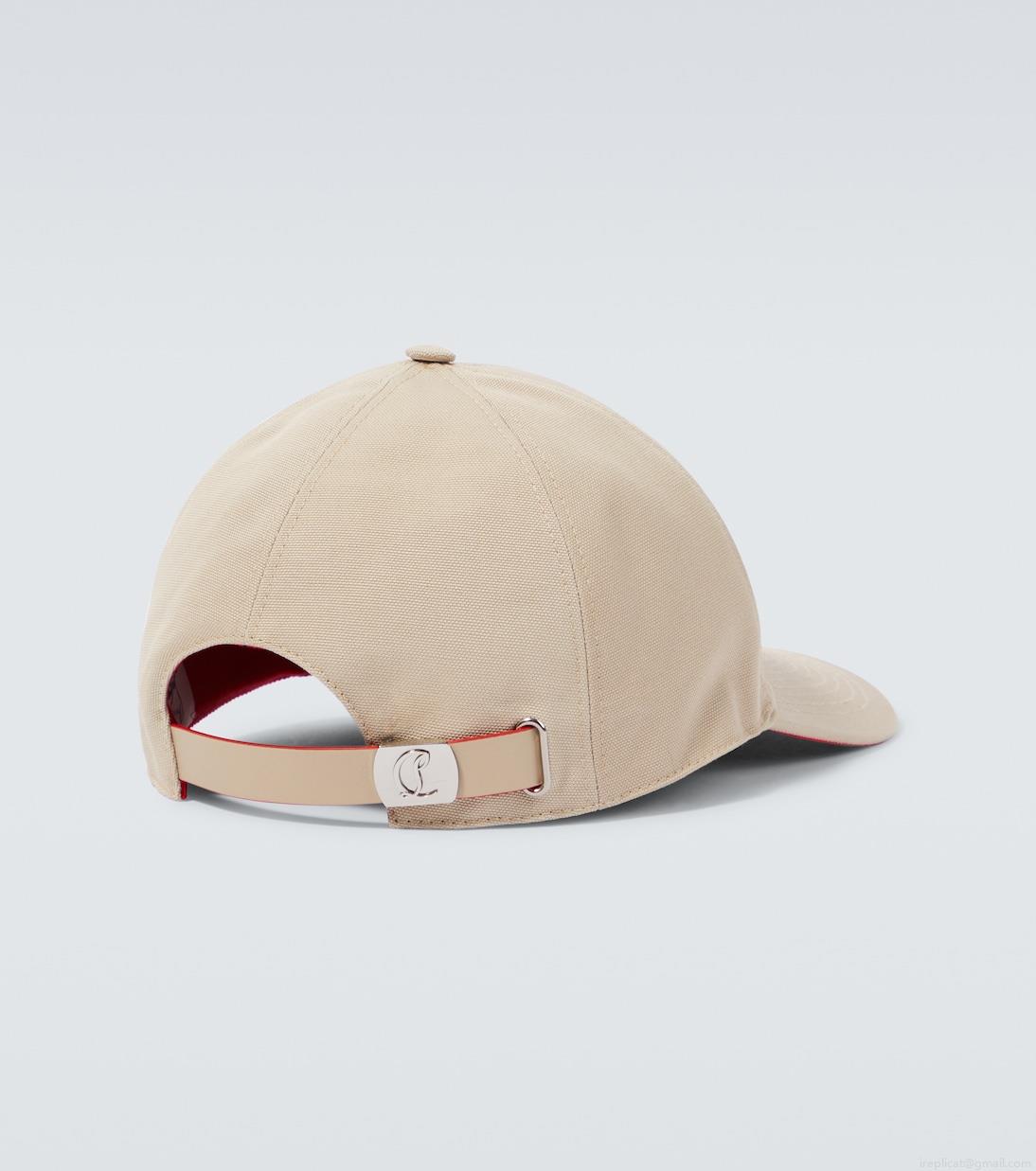 Christian LouboutinMooncrest cotton baseball cap