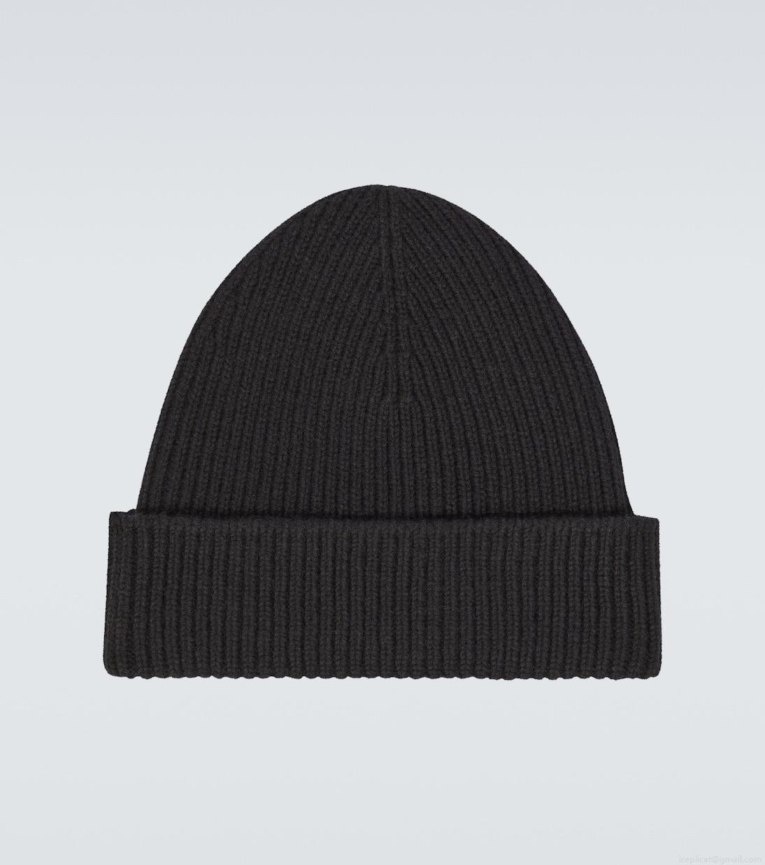 BurberryEKD ribbed-knit cashmere beanie