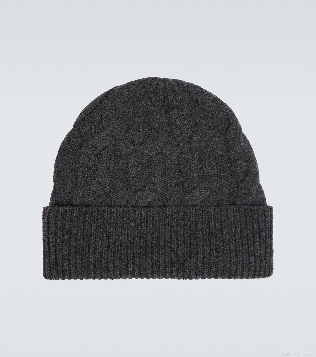 Le KashaAbobo cable-knit cashmere beanie