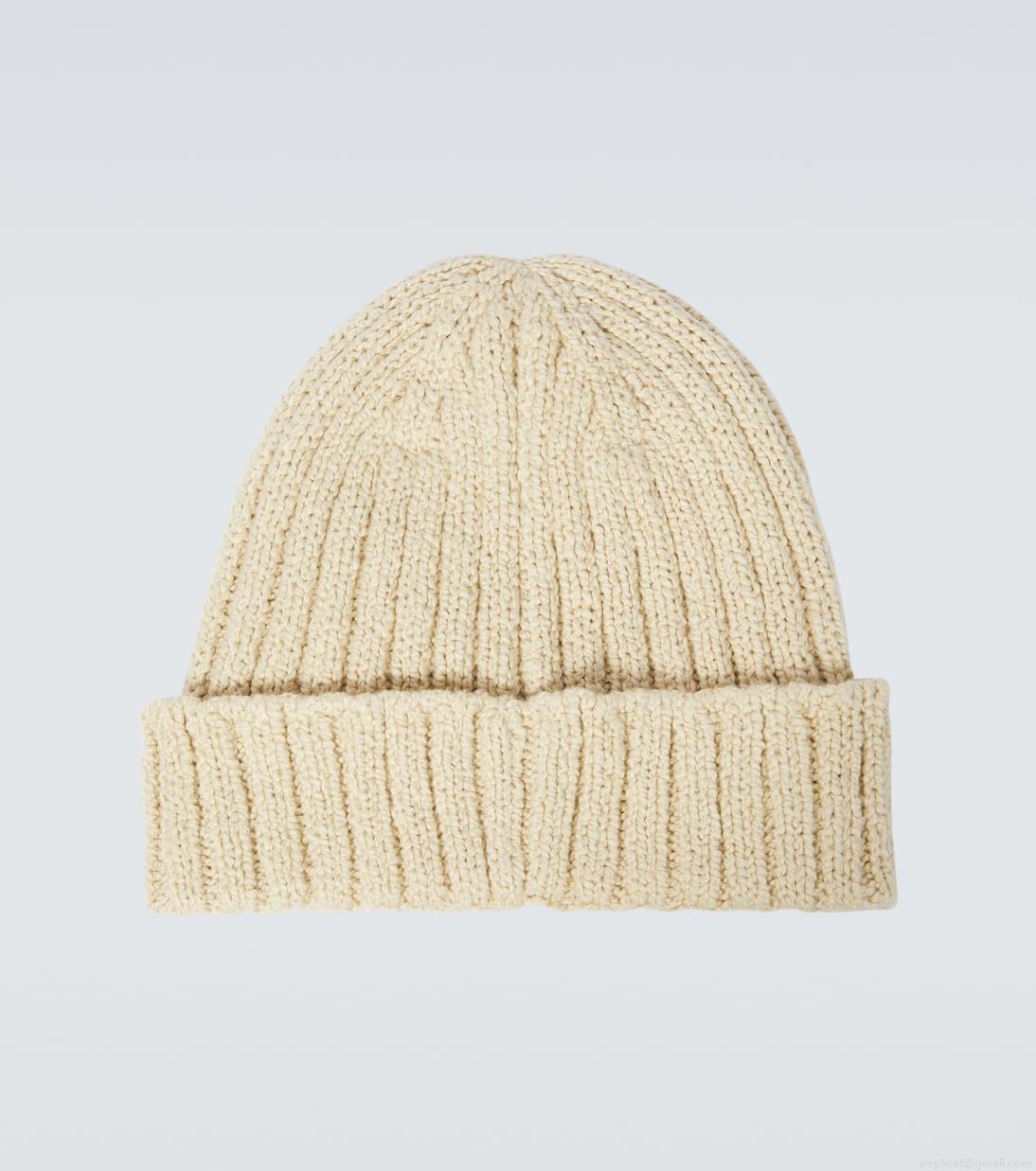 Loro PianaNiseko leather-trimmed cotton beanie