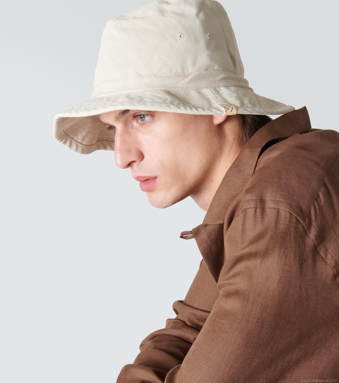 VisvimBuckley cotton canvas hat