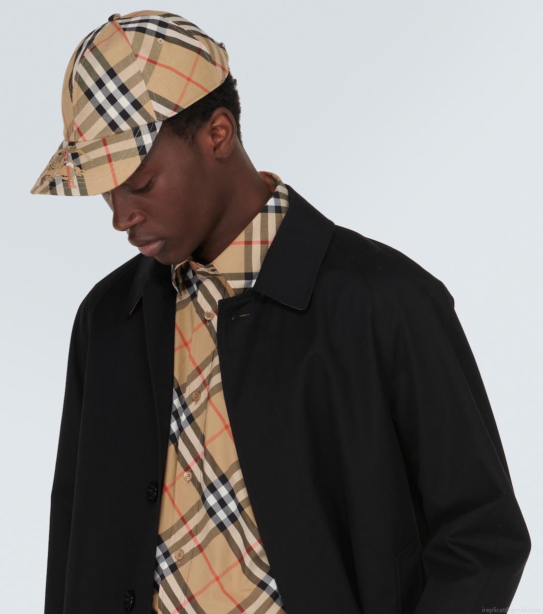 BurberryBurberry Check baseball cap