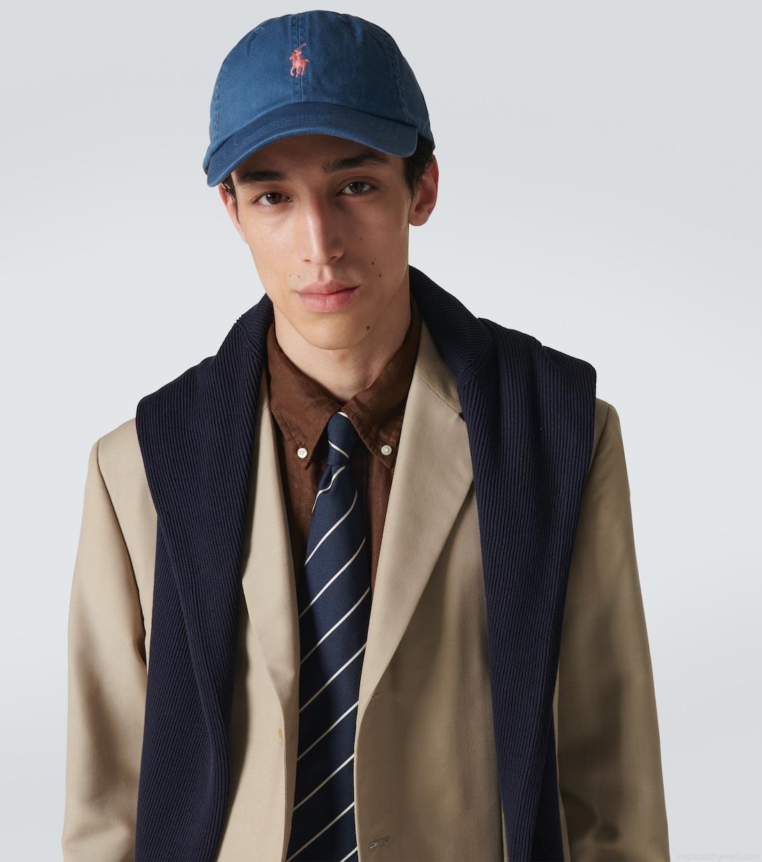 Polo Ralph LaurenLogo cotton canvas baseball cap