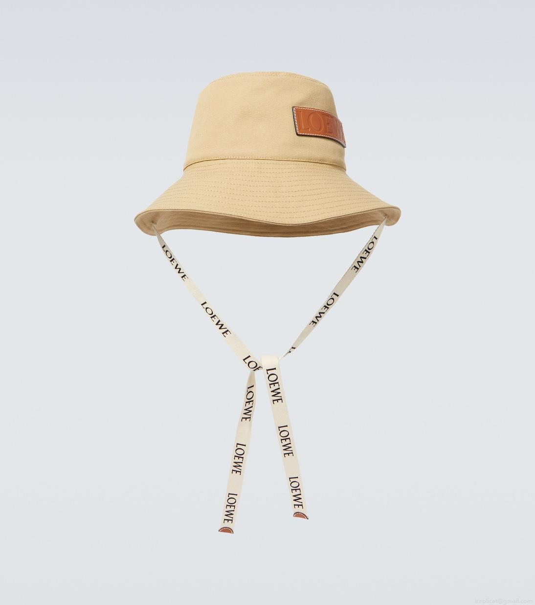 LoewePaula\'s Ibiza Fisherman canvas bucket hat