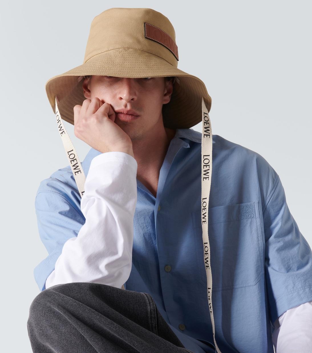 LoewePaula\'s Ibiza Fisherman canvas bucket hat