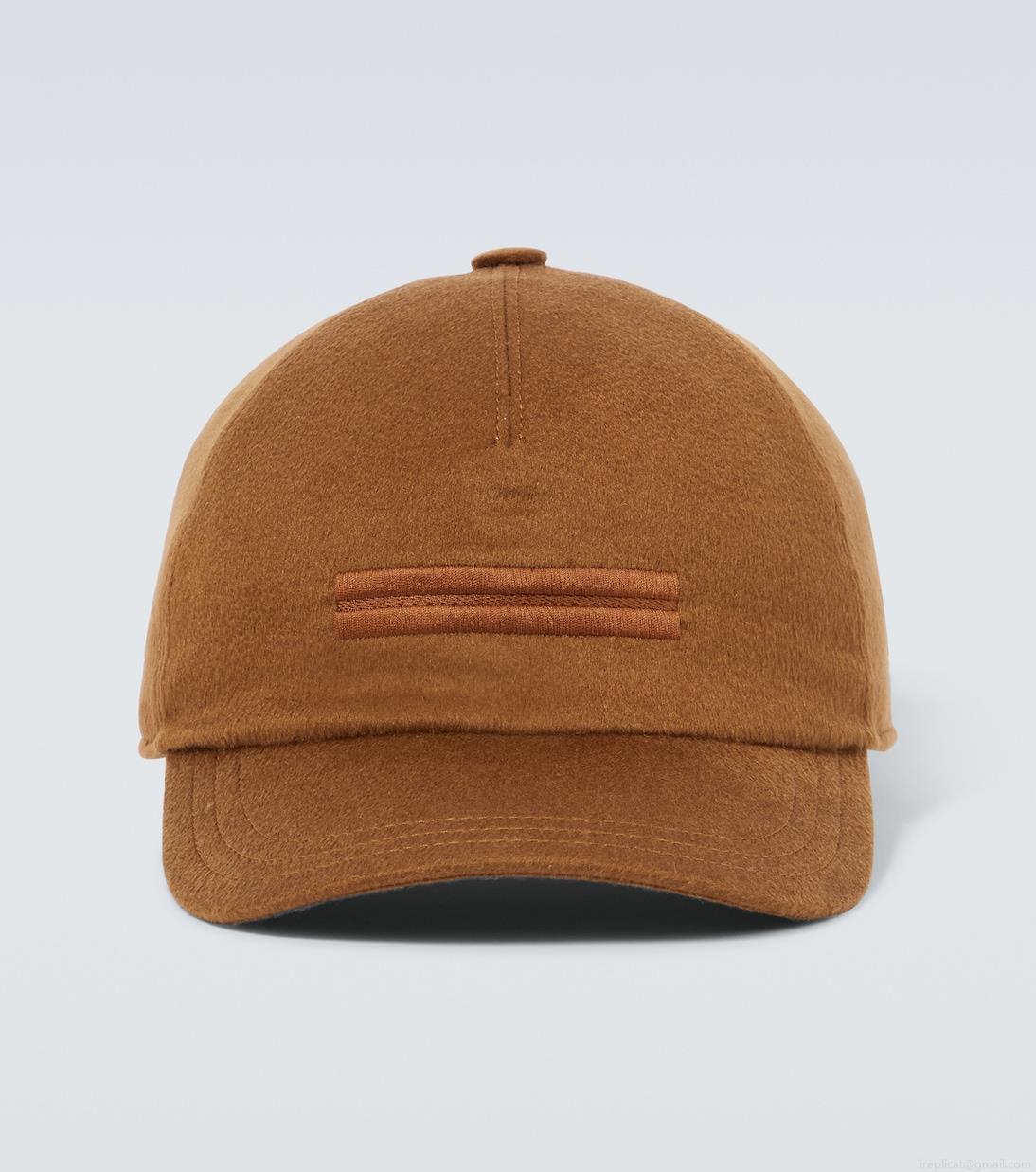 ZegnaCashmere baseball cap