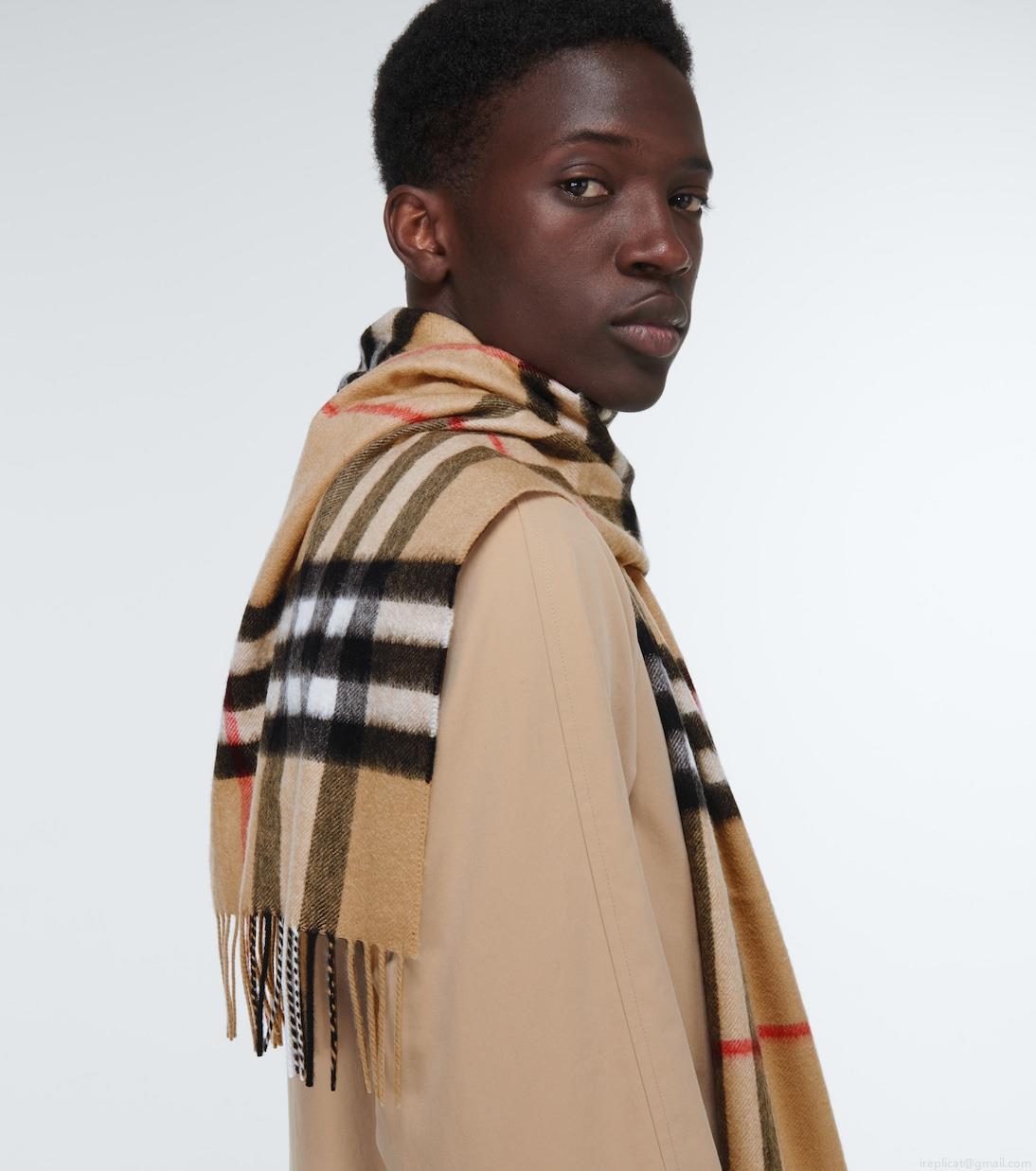 BurberryVintage Check cashmere scarf