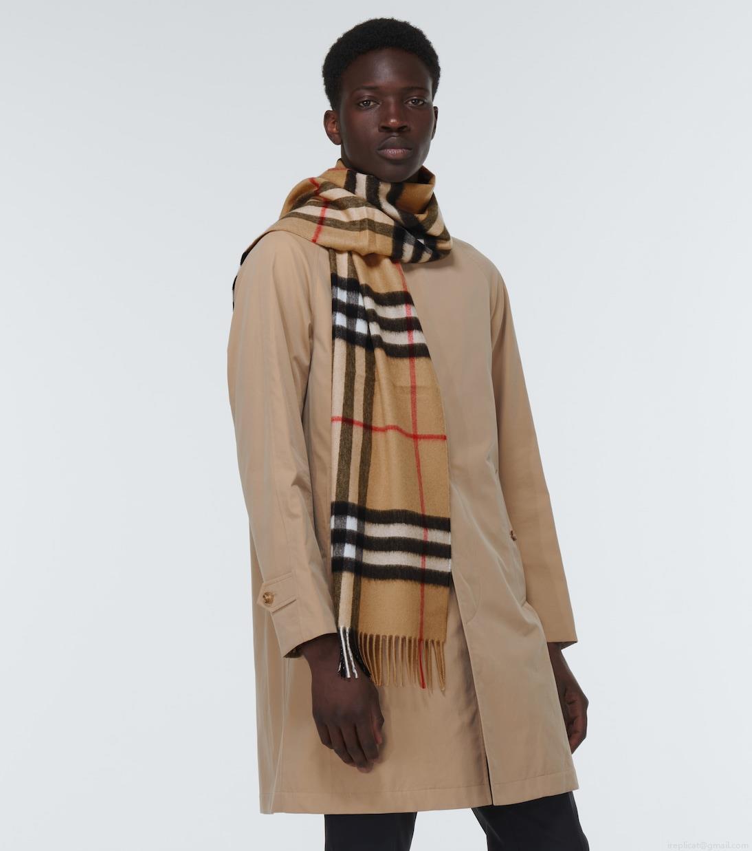 BurberryVintage Check cashmere scarf