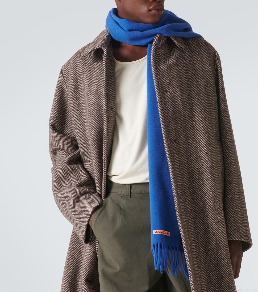 Acne StudiosFringed wool scarf