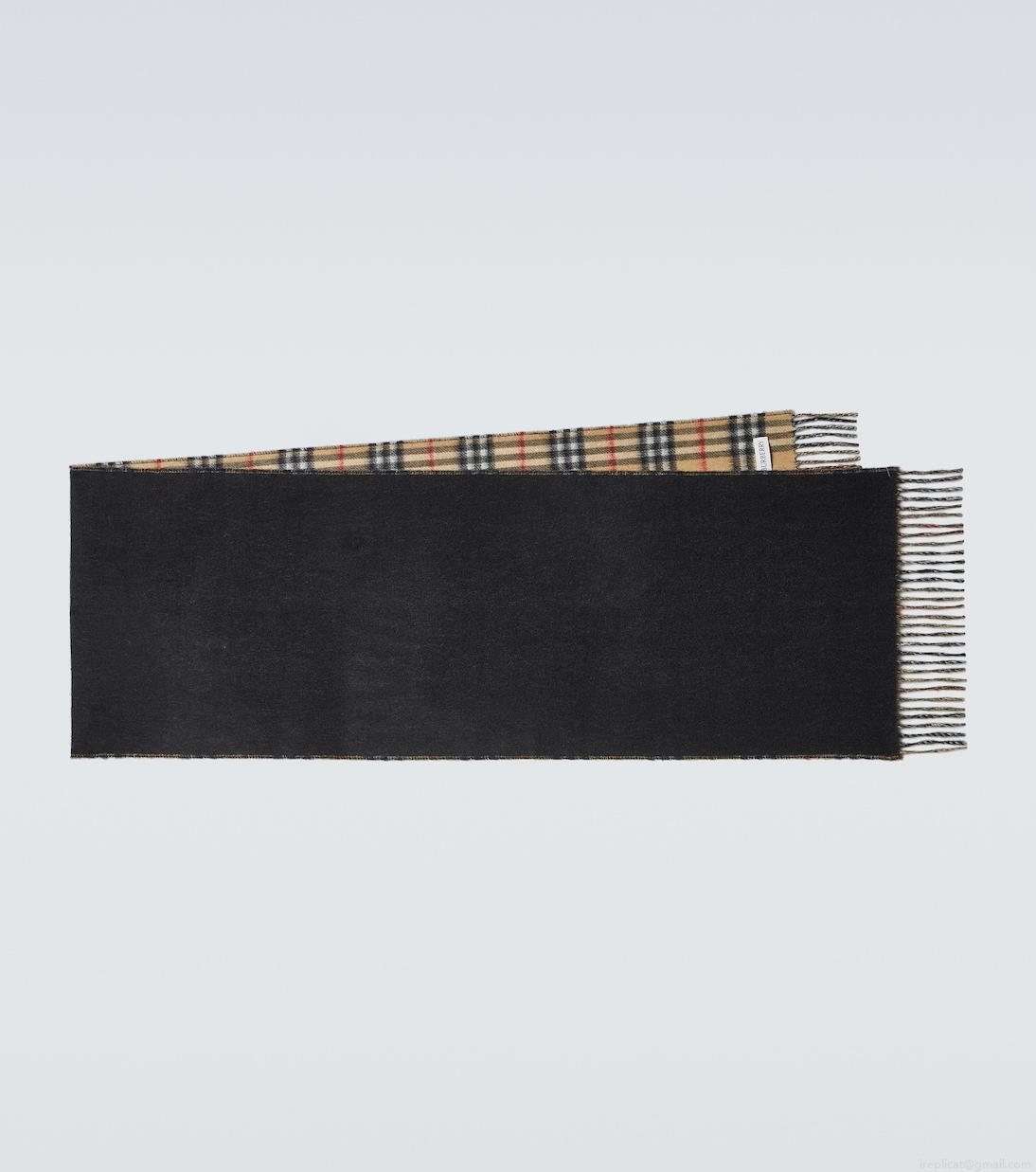 BurberryBurberry Check cashmere scarf