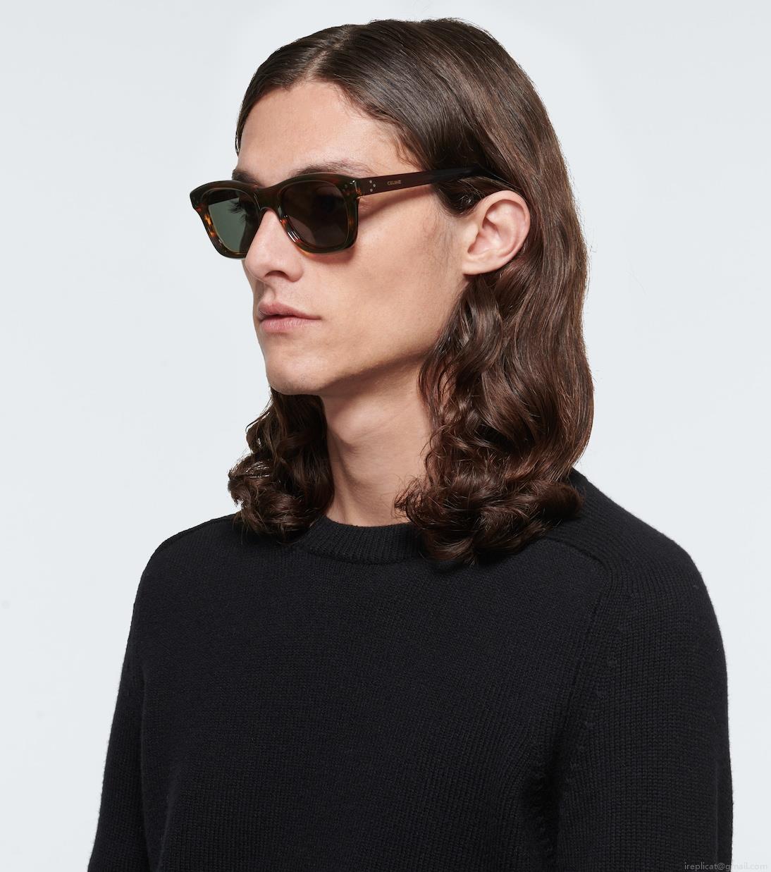 Celine EyewearTortoiseshell acetate sunglasses