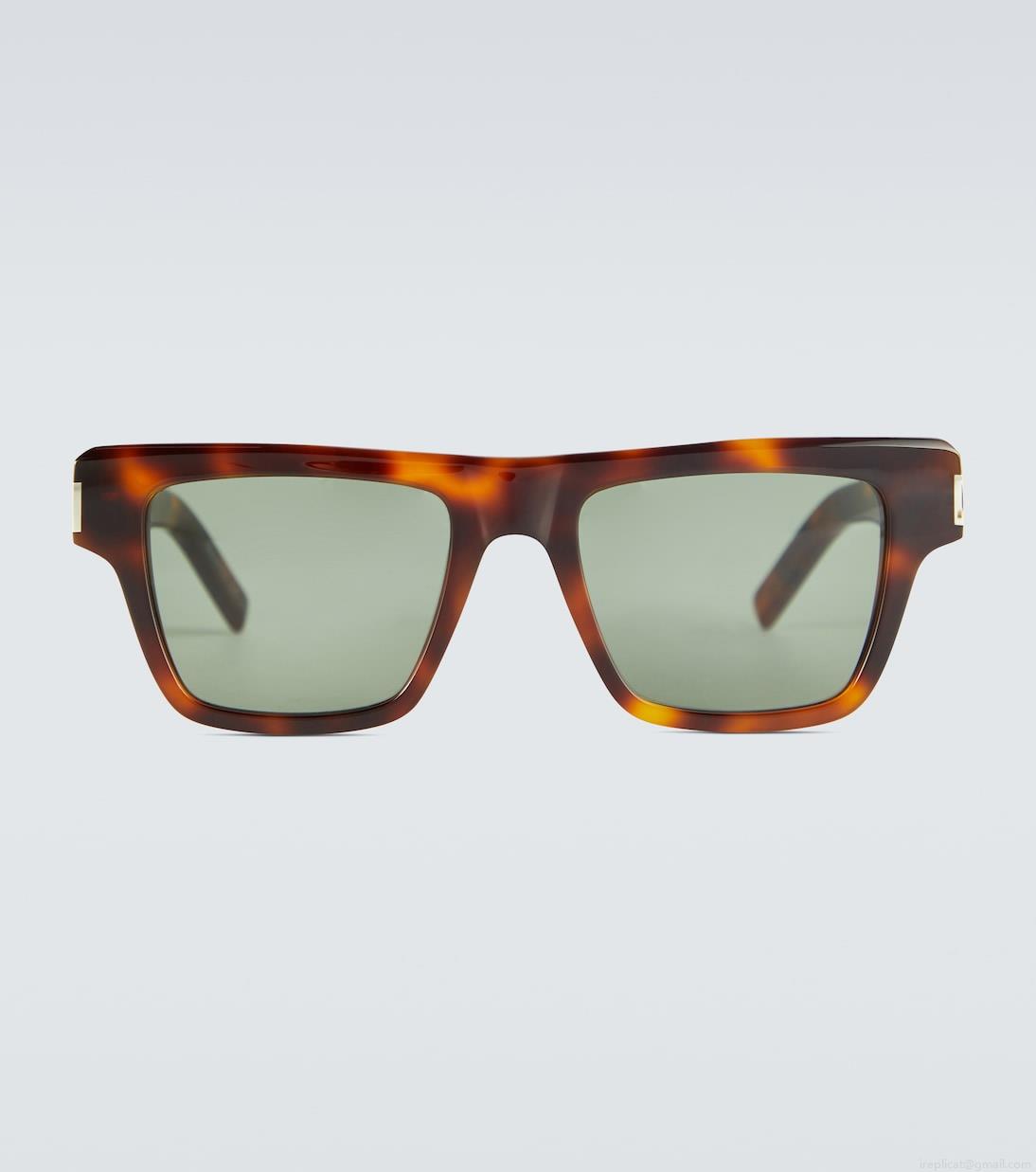 Saint LaurentSquare-frame acetate sunglasses