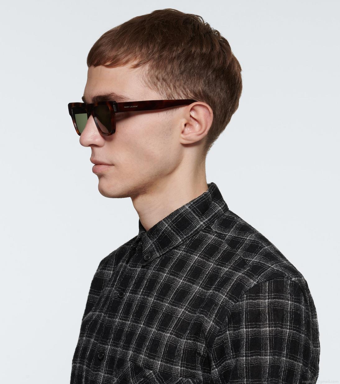 Saint LaurentSquare-frame acetate sunglasses