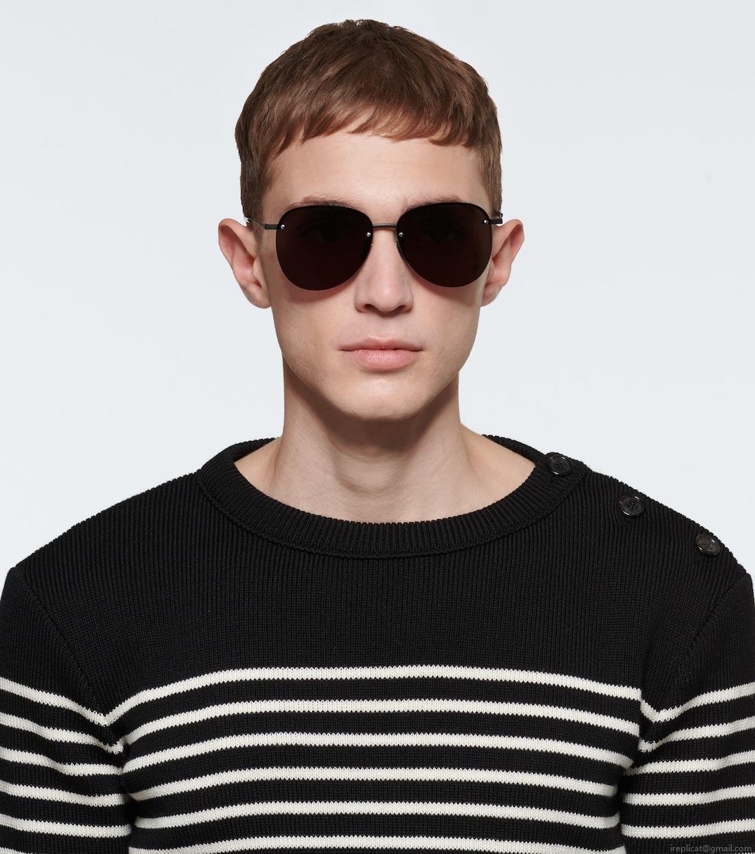 Saint LaurentRound-frame sunglasses