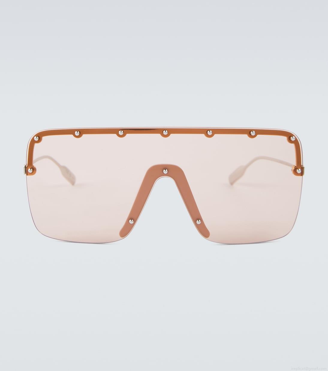 GucciMask-frame sunglasses