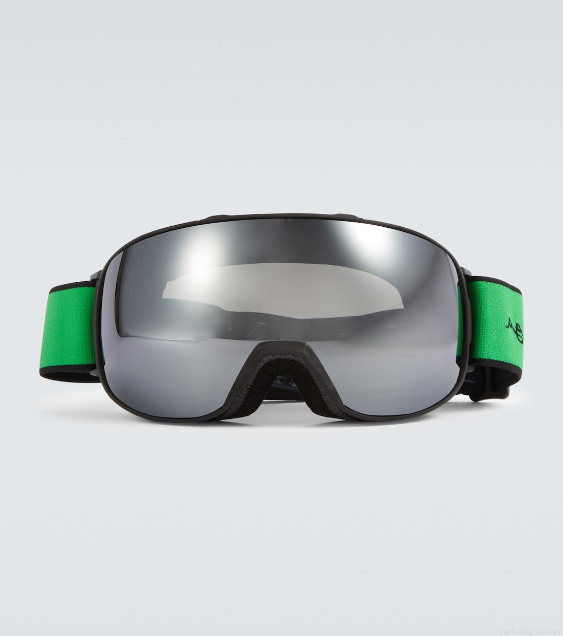 Bottega VenetaLogo ski goggles