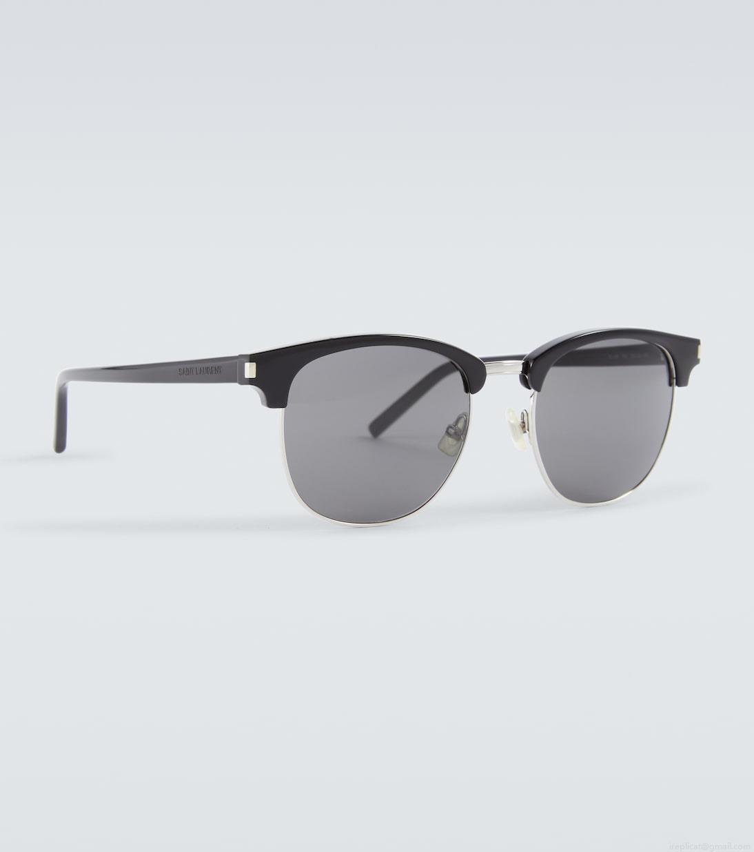 Saint LaurentSL 108 half-frame sunglasses