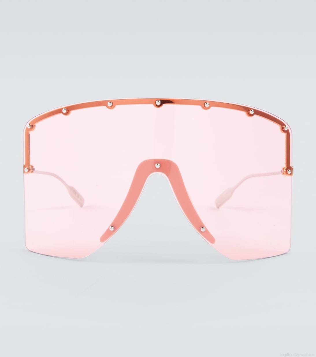 GucciMask-frame sunglasses