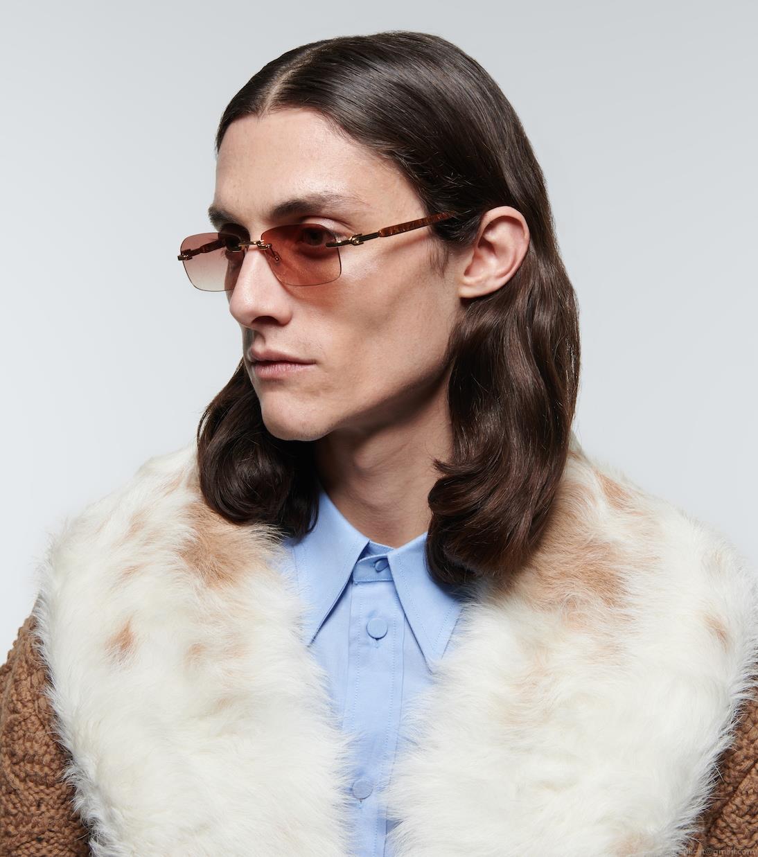 GucciGG rectangular sunglasses