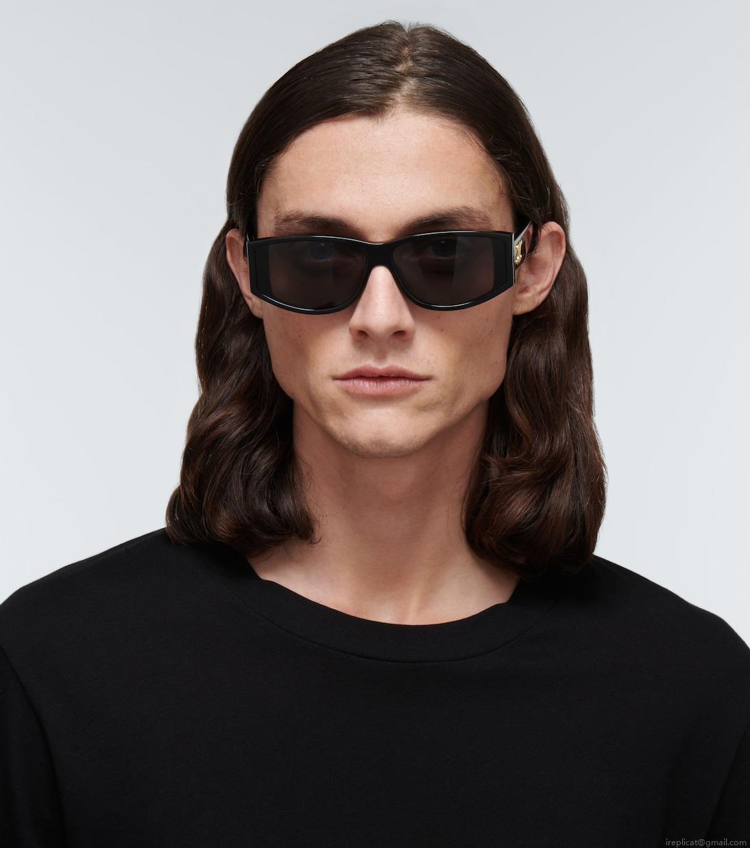 Celine EyewearRectangular acetate sunglasses